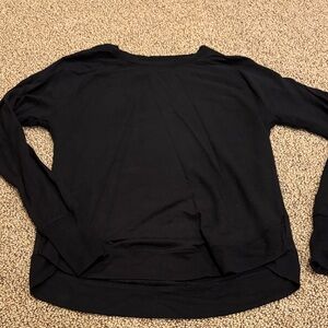 Athleta Classic Black Long Sleeve Tee